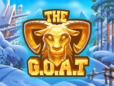 The G.O.A.T Slot Logo