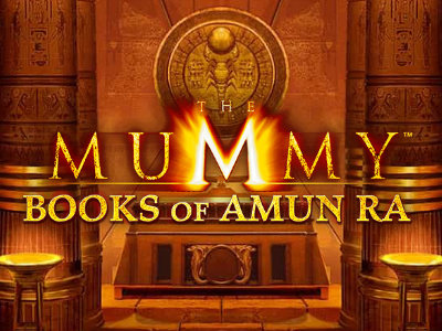 The Mummy: Books of Amun Ra Slot Logo