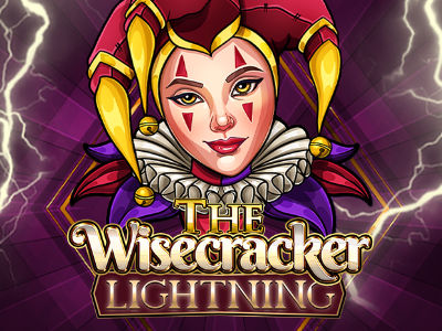 The Wisecracker Lightning Slot Logo