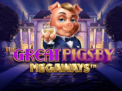 The Great Pigsby Megaways Slot Logo