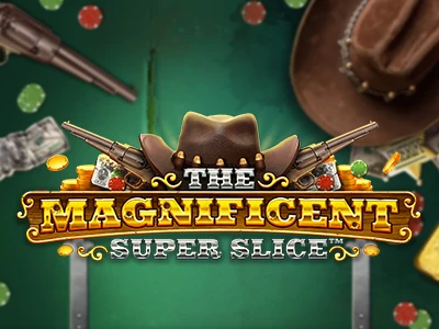 The Magnificent Super Slice Slot Logo