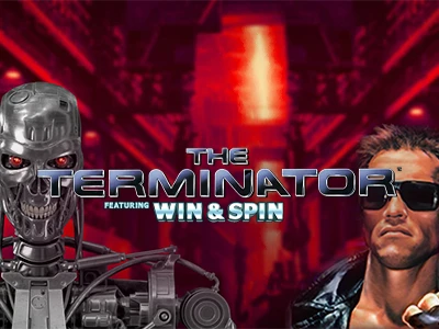 The Terminator Win & Spin Slot Logo