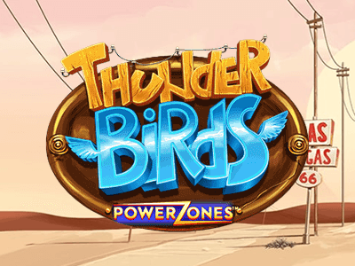 Thunder Birds Power Zones Slot Logo