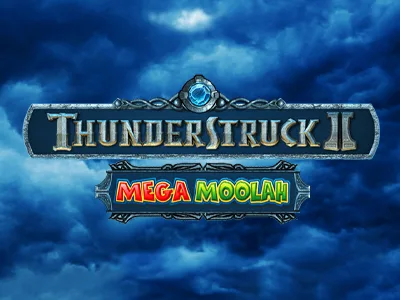 Thunderstruck II Mega Moolah Slot Logo