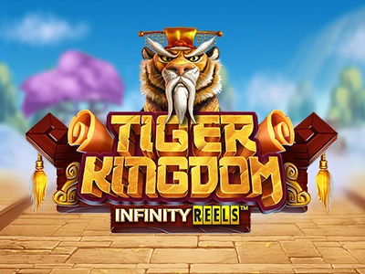 Tiger Kingdom Infinity Reels Slot Logo