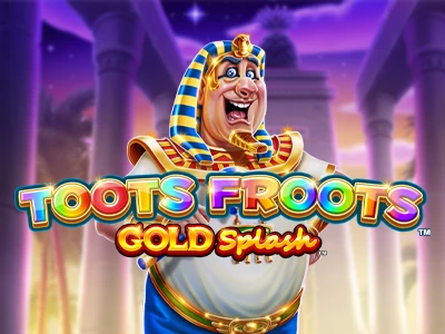Gold Splash: Toots Froots Slot Logo