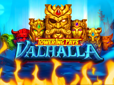 Towering Pays Valhalla Slot Logo