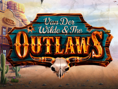 Van Der Wilde and the Outlaws Slot Logo