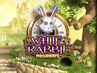 White Rabbit Megaways Slot Logo
