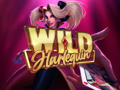 Wild Harlequin Slot Logo