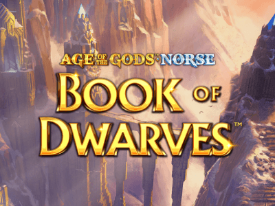 Age of the Gods Norse: Book of Dwarves Slot Logo