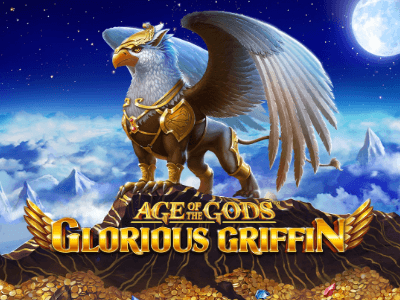 Age of the Gods: Glorious Griffin Slot Logo