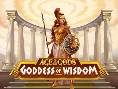 Age of the Gods: Goddess of Wisdom Slot Logo