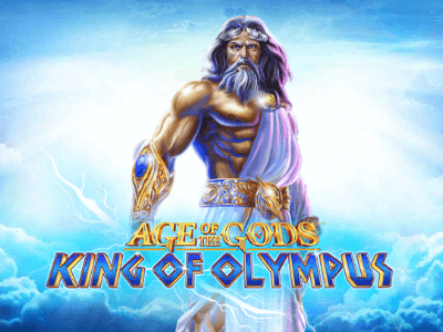 Age of the Gods: King of Olympus Slot Logo