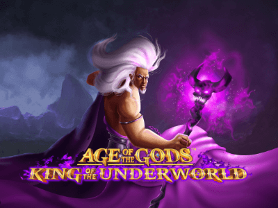 Age of the Gods: King of the Underworld Slot Logo