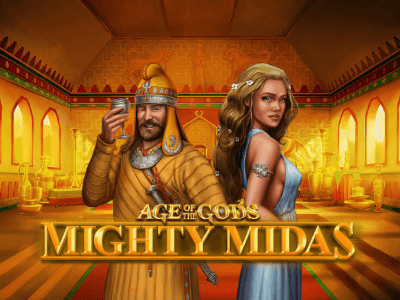 Age of the Gods: Mighty Midas Slot Logo