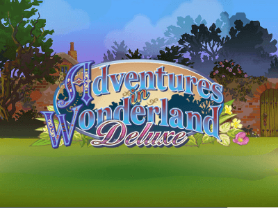 Alice in Wonderland Deluxe Slot Logo