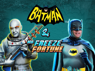 Batman & Mr Freeze Fortune Logo