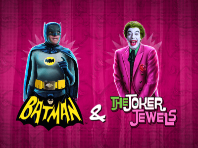 Batman & The Joker Jewels Slot Logo