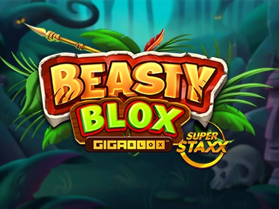 Beasty Blox GigaBlox™ Slot Logo
