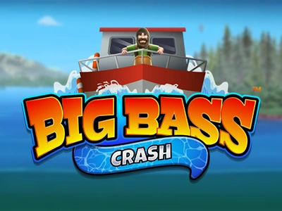 Big Bass Crash Slot Logo