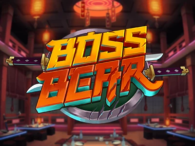 Boss Bear Slot Logo