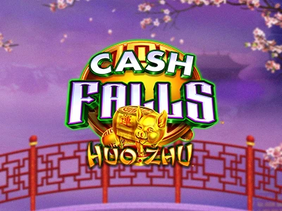 Cash Falls Huo Zhu Slot Logo