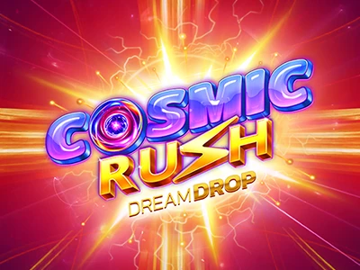 Cosmic Rush Dream Drop Slot Logo