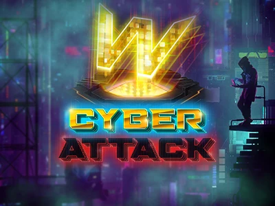 Cyber Attack Slot Logo