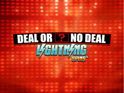 Deal or No Deal Lightning Spins Slot Logo