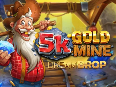 5K Gold Mine Dream Drop Slot Logo
