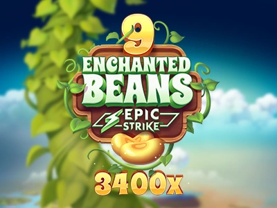 9 Enchanted Beans Slot Logo