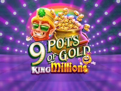 9 Pots of Gold King Millions Slot Logo