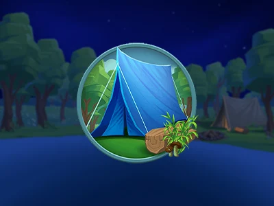 Canoe Trip - Tent Cash Symbols