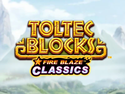 Fire Blaze: Toltec Blocks Slot Logo