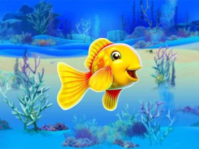 Gold Fish Feeding Time - Fish Symbols