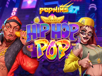 HipHop Pop Slot Logo
