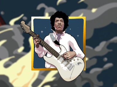 Jimi Hendrix - Pick and Click Feature