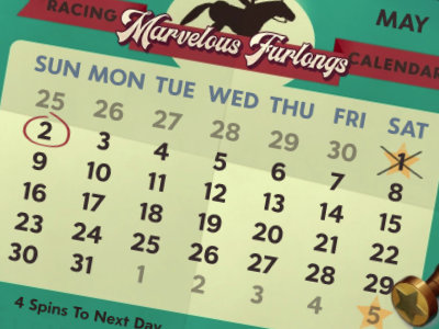 Marvelous Furlongs - Calendar Feature