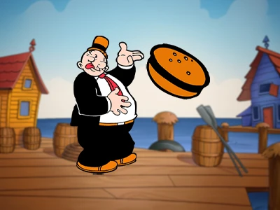 Popeye vs Brutus Superslice - Hamburger Collection