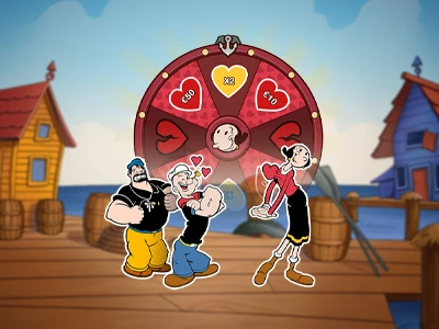 Popeye vs Brutus Superslice - Heart Bonus