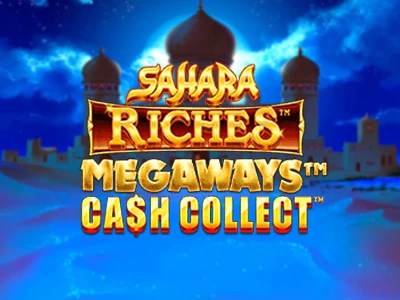 Sahara Riches Megaways Cash Collect Slot Logo