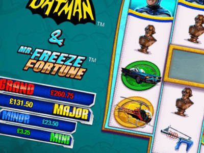 Batman & Mr Freeze Fortune - Progressive Jackpots