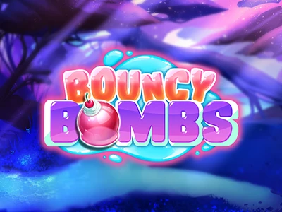 Bouncy Bombs Slot Logo