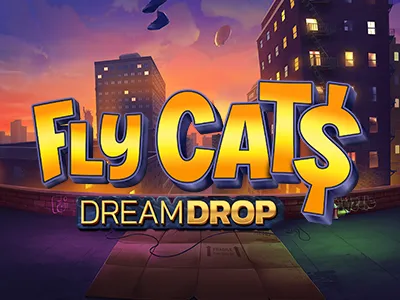 Fly Cats Dream Drop Slot Logo