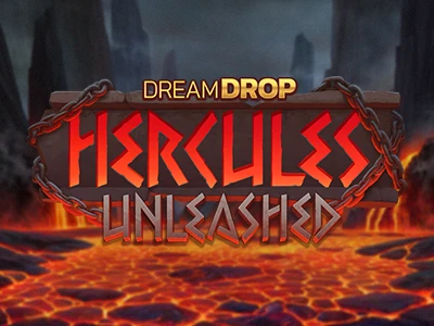 Hercules Unleashed Dream Drop Slot Logo