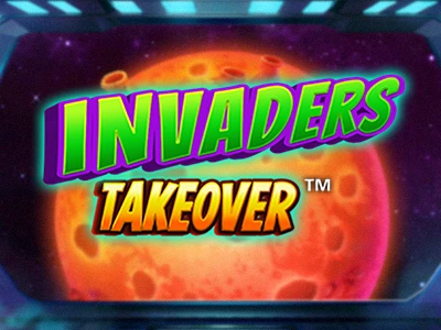 Invaders Takeover Slot Logo