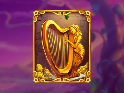 Megaways Jack and the Magic Beans - Harp Symbol