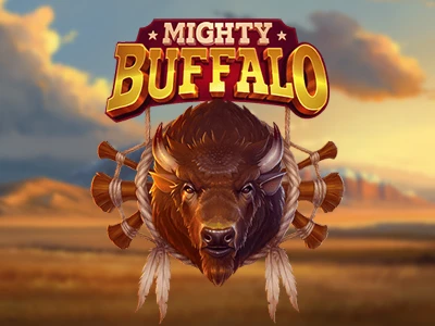 Mighty Buffalo Slot Logo