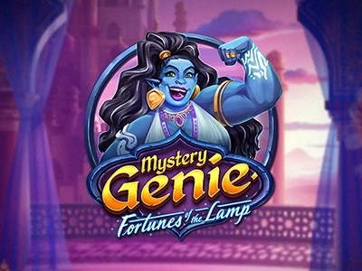 Mystery Genie Fortunes of the Lamp Slot Logo